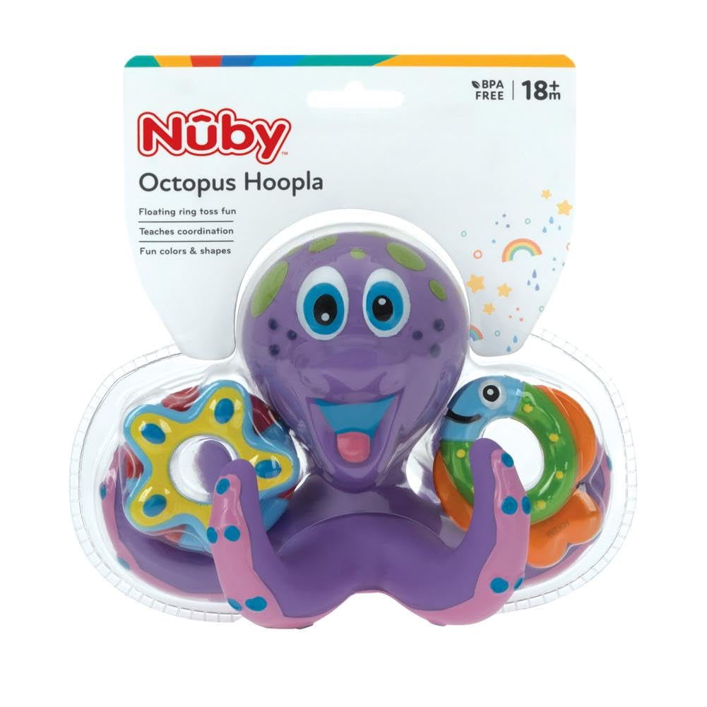 Nuby Floating Octopus Interactive Bath Toy