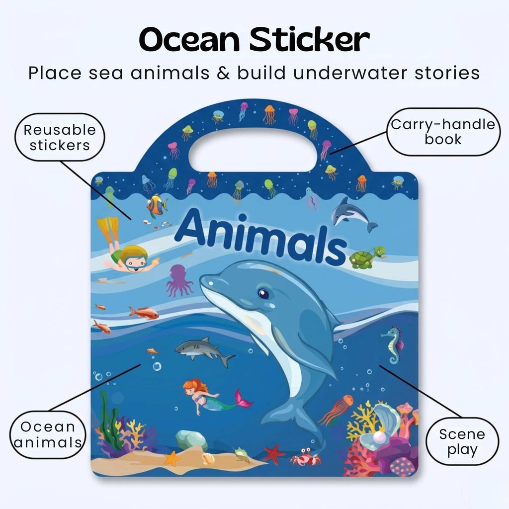 Reusable Sticker Book