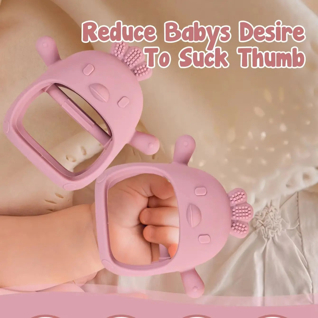 Silicone Baby Teether Toy for Toddlers