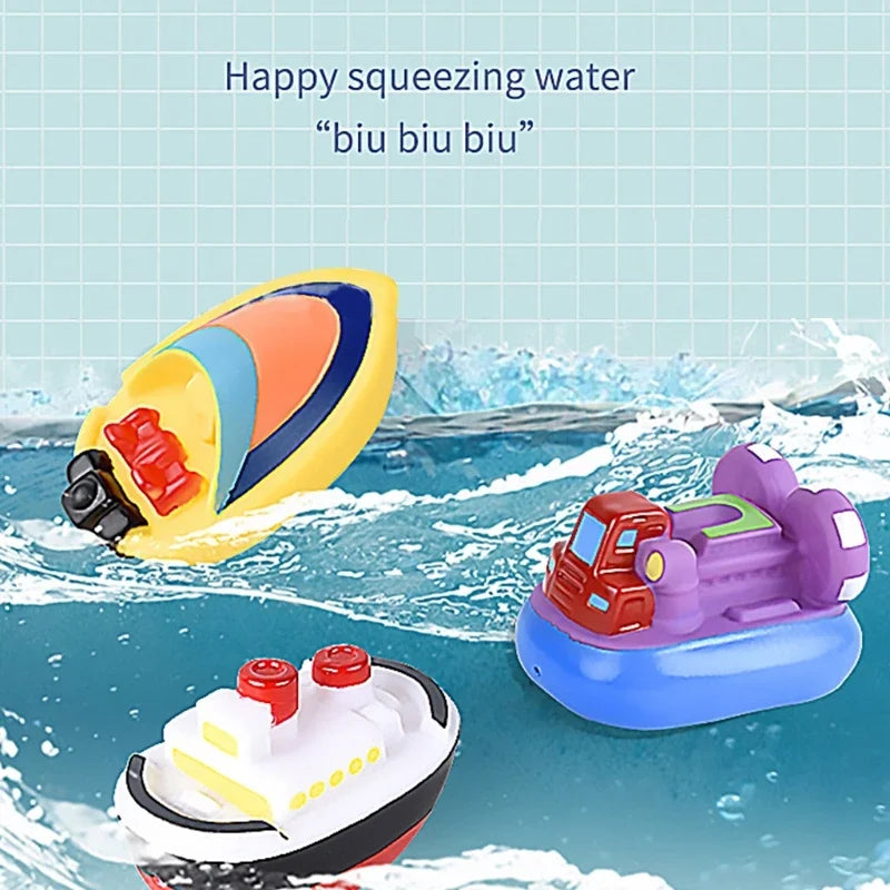 Bath Boat Set™ – Splashing fun in the bath - toy boats