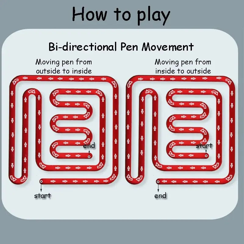 BrainBoost Puzzle Toy Pen™ - Train your brain - puzzle toy pen