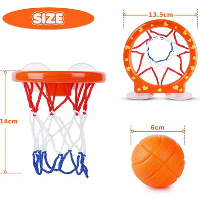 Bath Basketball™ – Splashing Score Joy – Basketball Bath Toy Set