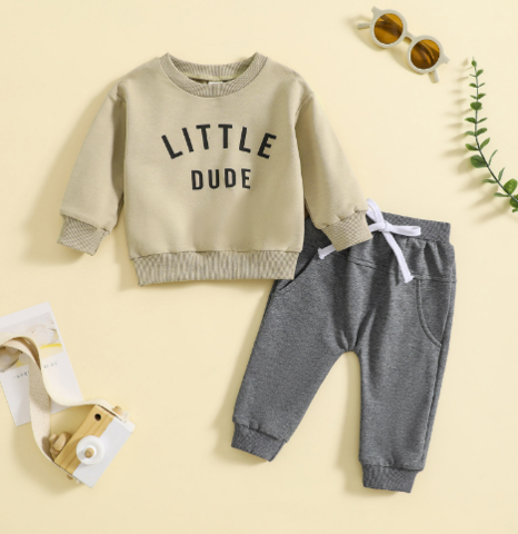 Mini Fashion™ - Tufft "Little Dude" cotton set