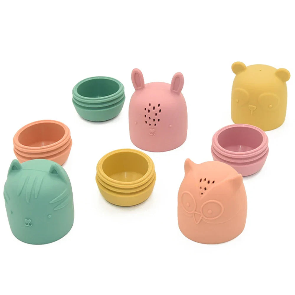 Bath Buddies™ – Sweet Spraying Joy – Silicone Water Toys