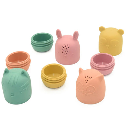 Bath Buddies™ – Sweet Spraying Joy – Silicone Water Toys