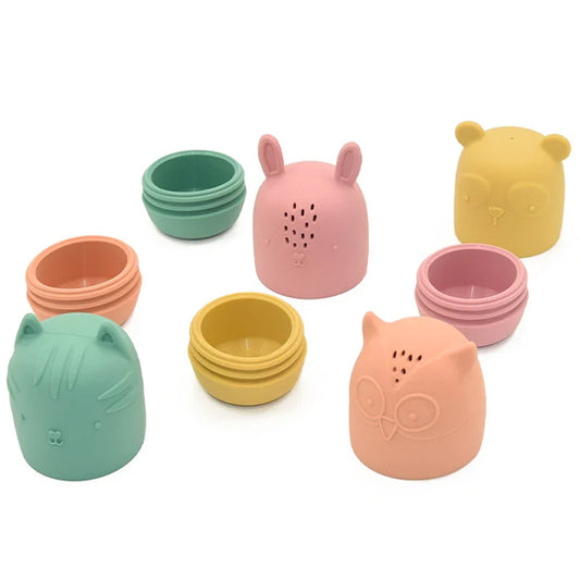 Bath Buddies™ – Sweet Spraying Joy – Silicone Water Toys