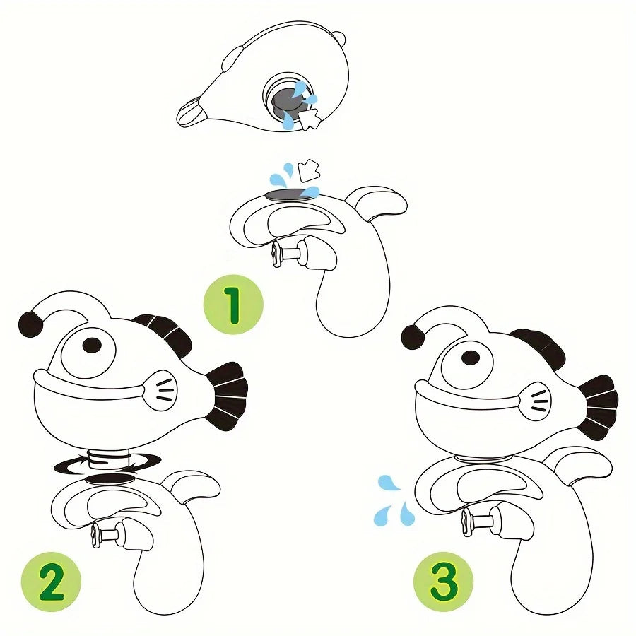 Clown Fish Splash™ – Set Up Splash Fun – Water Toys Toddler
