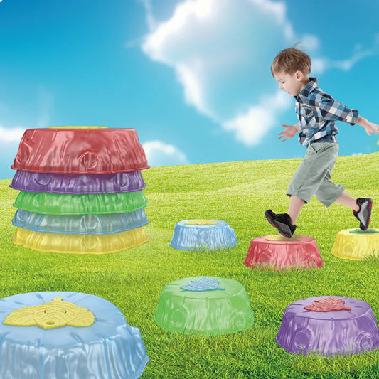 Crossing Stones™ - Hop & Balance - Glowing Balance Stones
