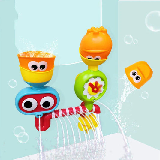 Waterwheel Fun™ – Turn & Splash Water Play – Bath Toys for Kids