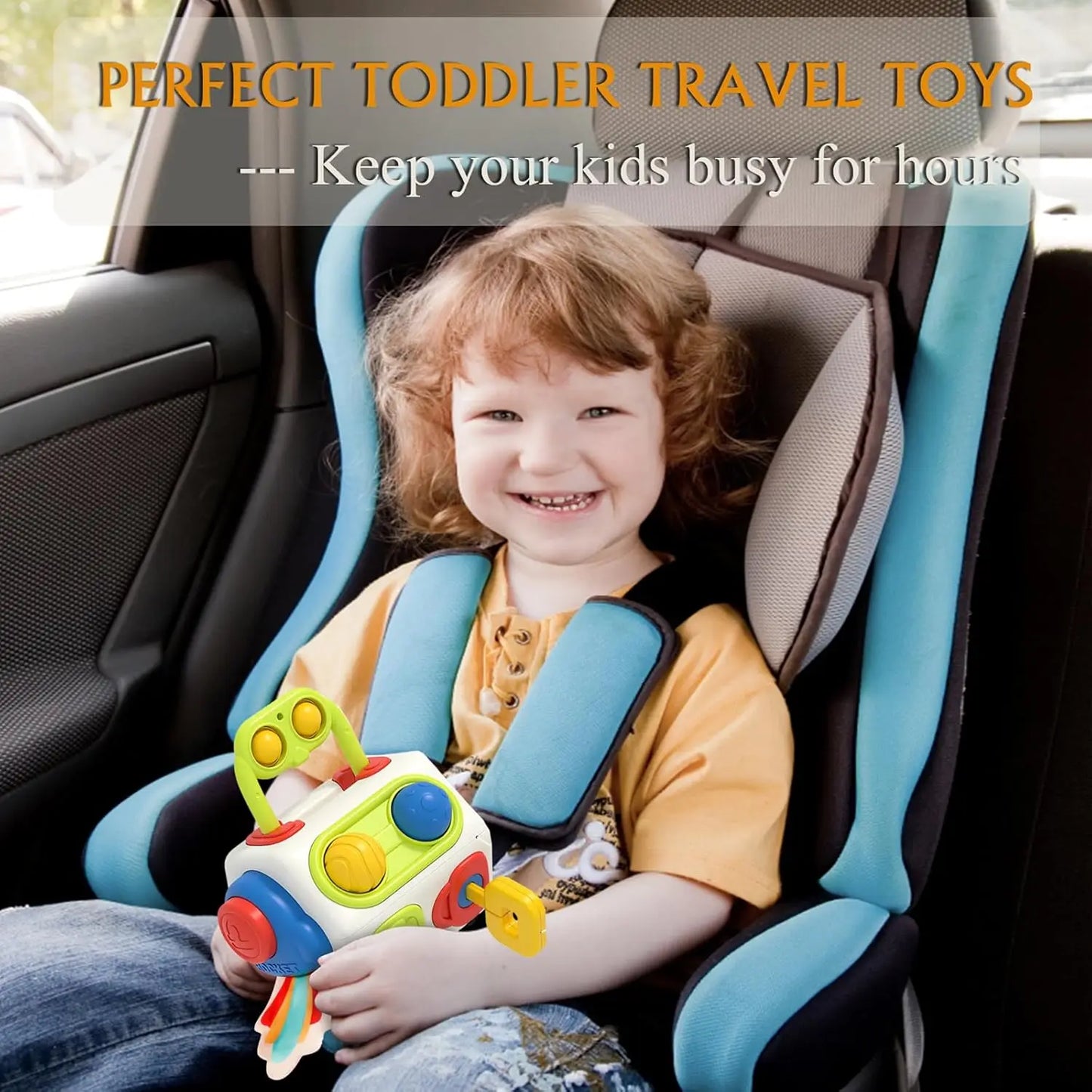 Montessori Busy Cube™ – Practical for on-the-go - sensory cube