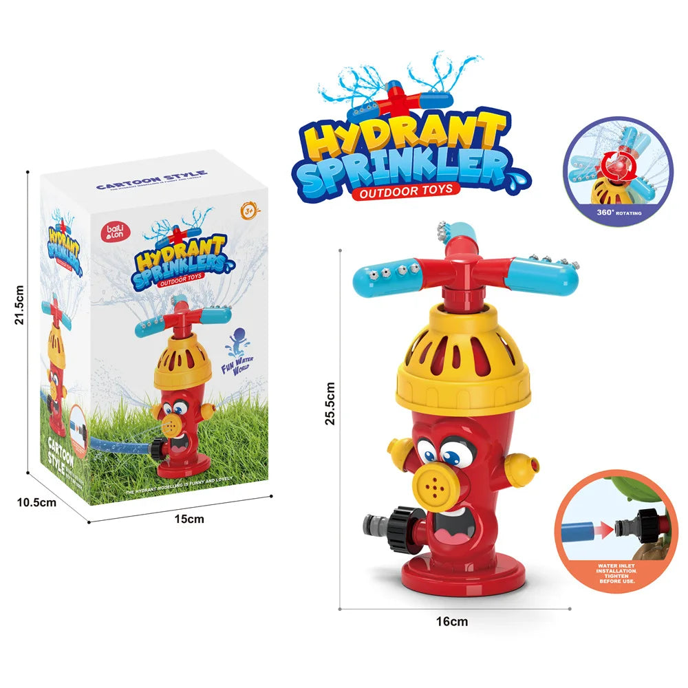 Cartoon Hydrant™ - Water Festival in the Garden - Playful Fountain