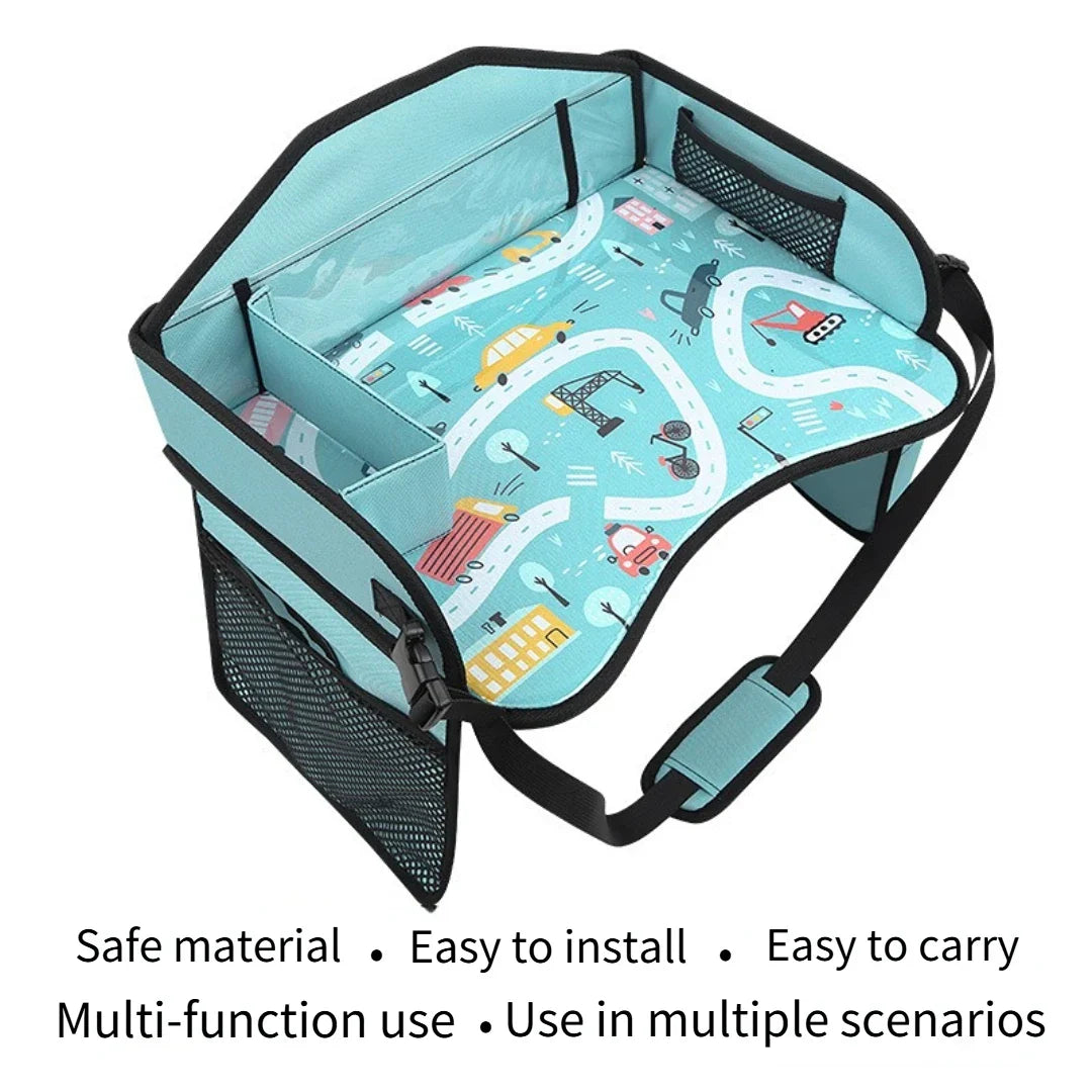 Portable Child Car Seat Table™ - Safe and Comfortable - Portable Table for Child Car Seat