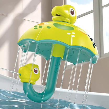 Dino Shower Spin™ – Laughing Splashing Fun – Umbrella for Bath Toys