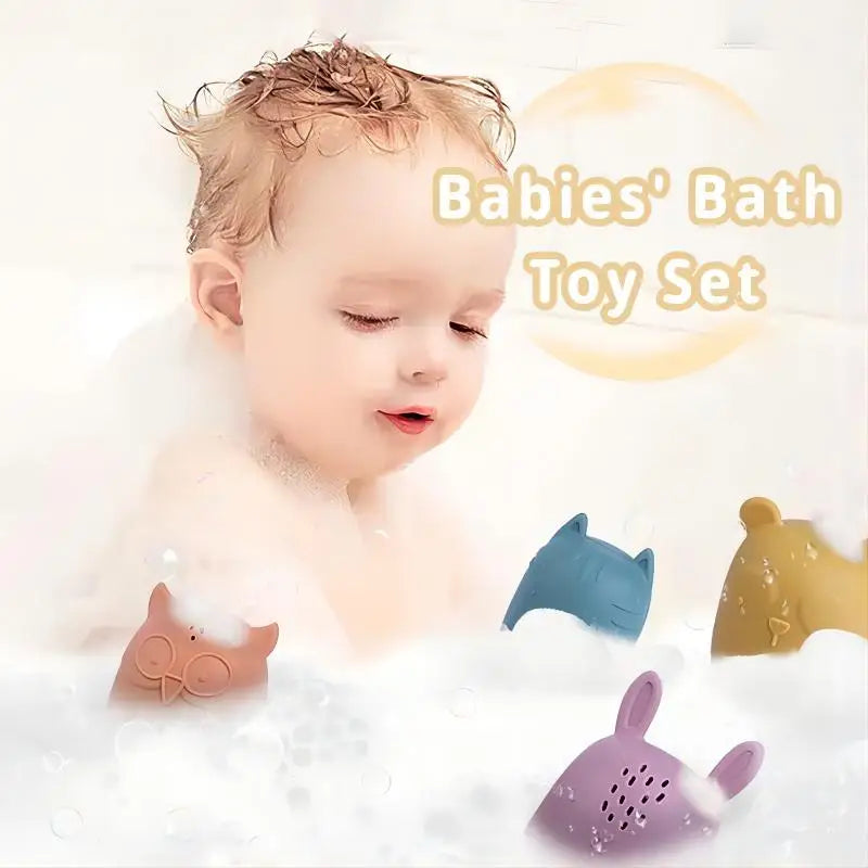 Bath Buddies™ – Sweet Spraying Joy – Silicone Water Toys