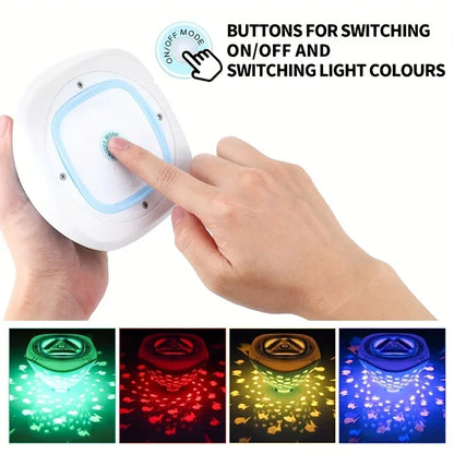 Aqua Party Light™ – Bad party in the swimming pool - projection of fish light