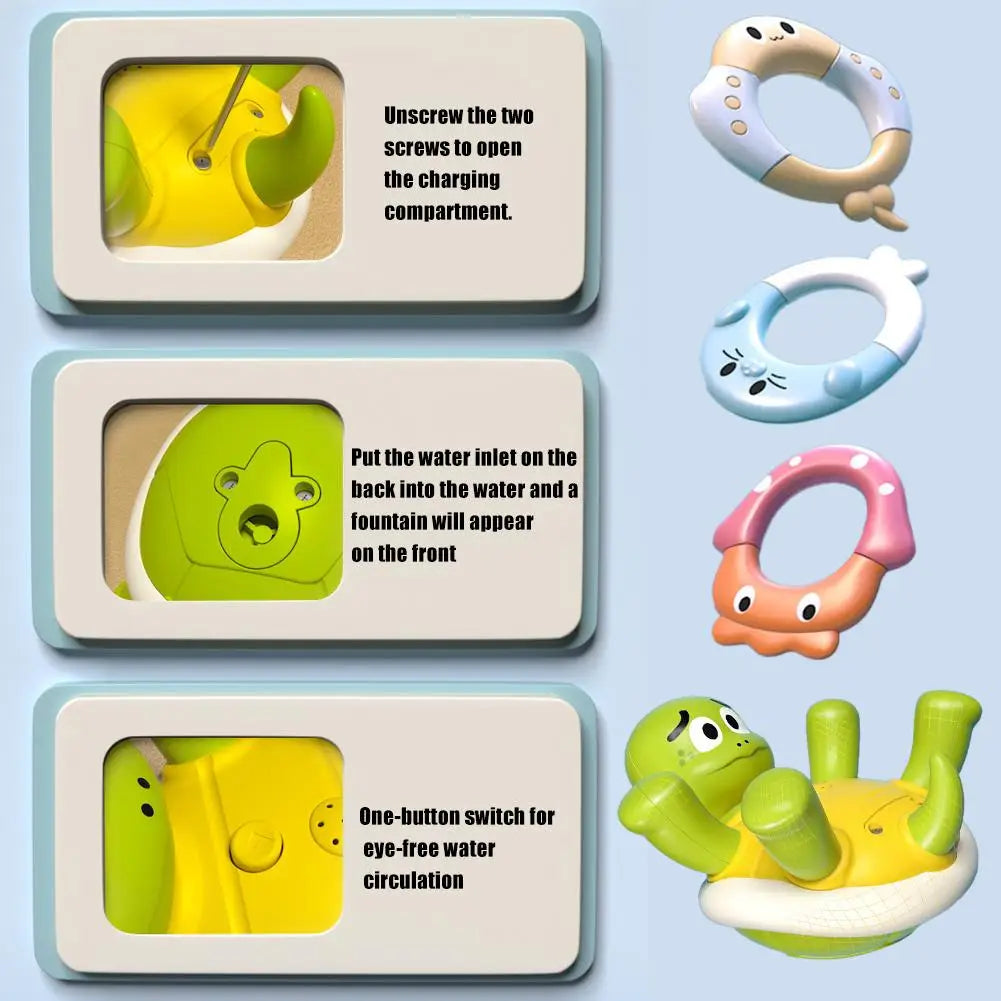 Water Turtle™ – Splash Fun in Poor Condition - Turtle Fountain