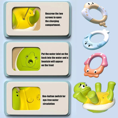 Water Turtle™ – Splash Fun in Poor Condition - Turtle Fountain