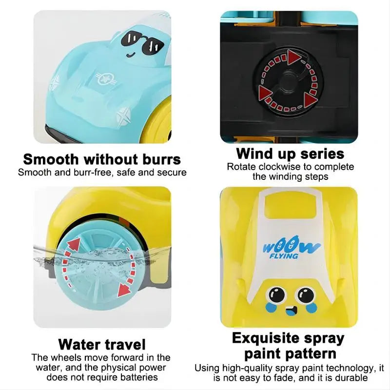 Bath Buddies™ - Fun Water Adventure - Vehicle Toys for Bath
