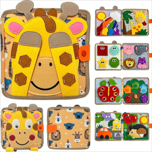 Sensory Toddler Book™ – Feel & Discover - Animal Cloth Book
