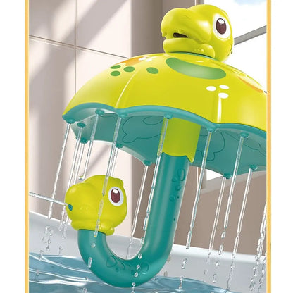 Dino Shower Spin™ – Laughing Splashing Fun – Umbrella for Bath Toys