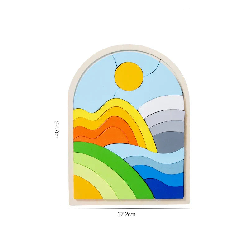 Woods™ - Magical Rainbow Blocks - Puzzle Blocks