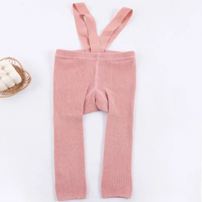 Mini Fashion™ - Soft & Comfortable - Children's Leggings with Suspenders