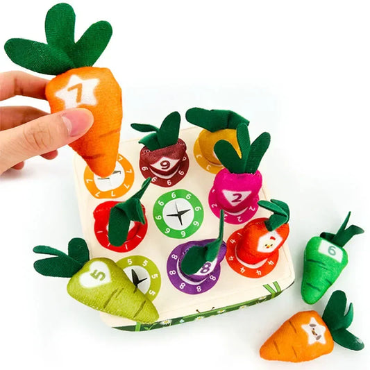 Sensory Carrots – Feel & Pick - sensory toys