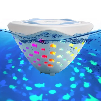 Aqua Party Light™ – Bad party in the swimming pool - projection of fish light