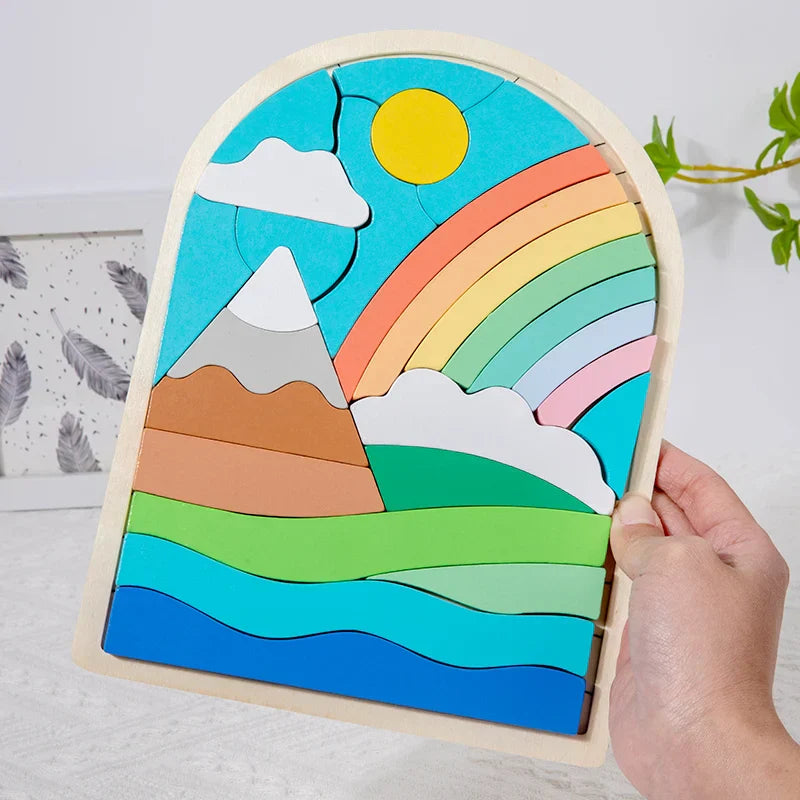 Woods™ - Magical Rainbow Blocks - Puzzle Blocks