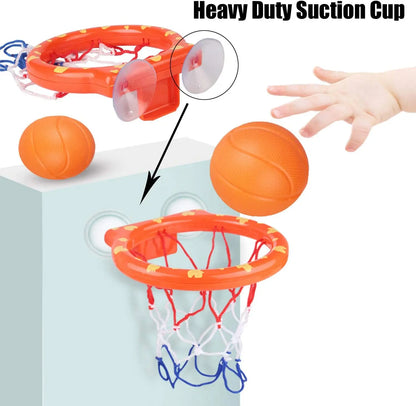 Bath Basketball™ – Splashing Score Joy – Basketball Bath Toy Set