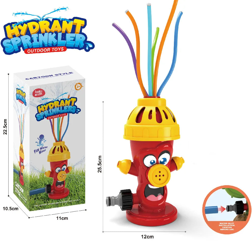 Cartoon Hydrant™ - Water Festival in the Garden - Playful Fountain