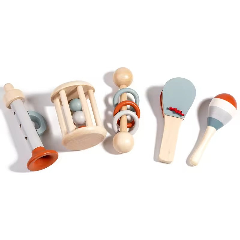 Infant Montessori Soft Sound Bell Musical Instrument
