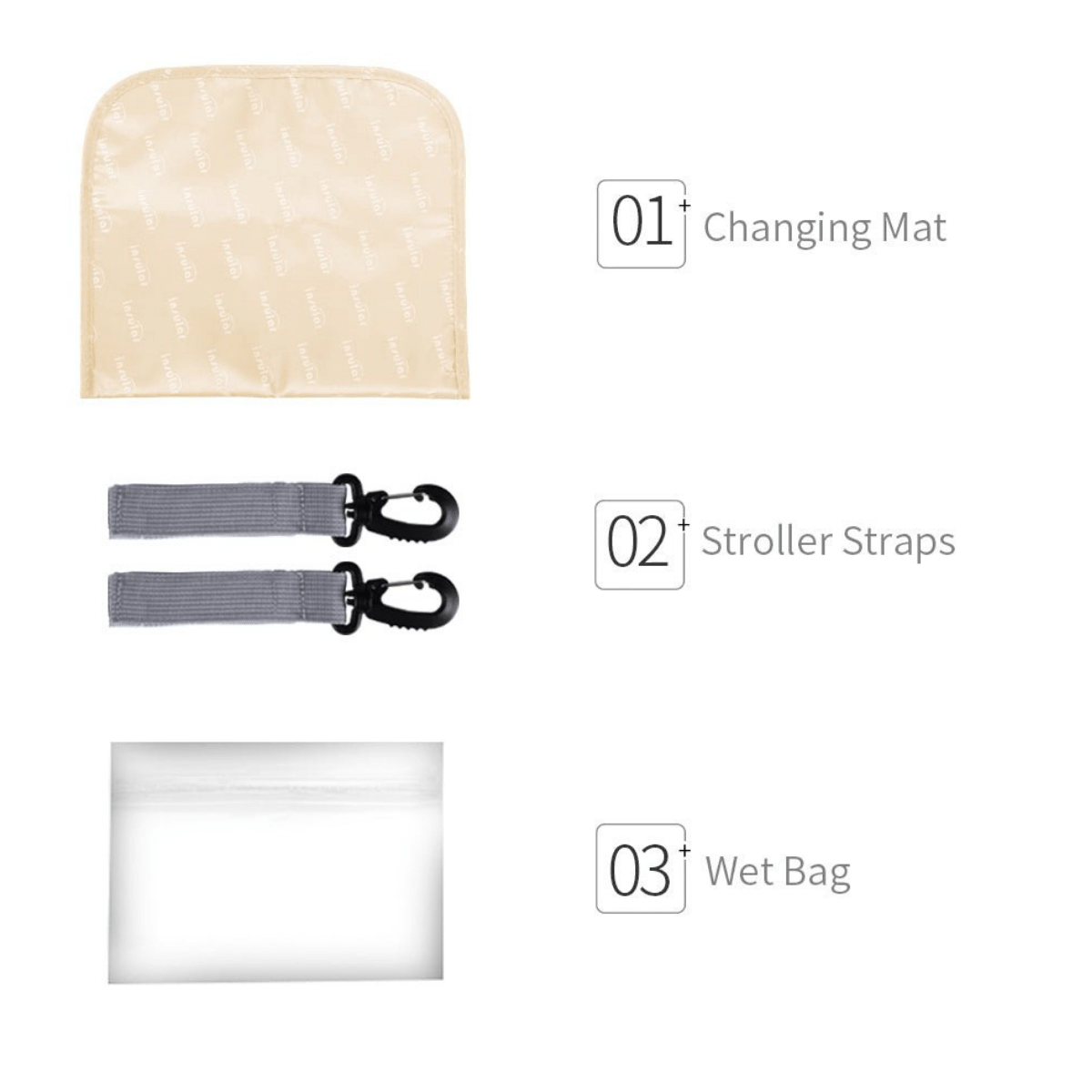 Large Capacity Diaper Bag