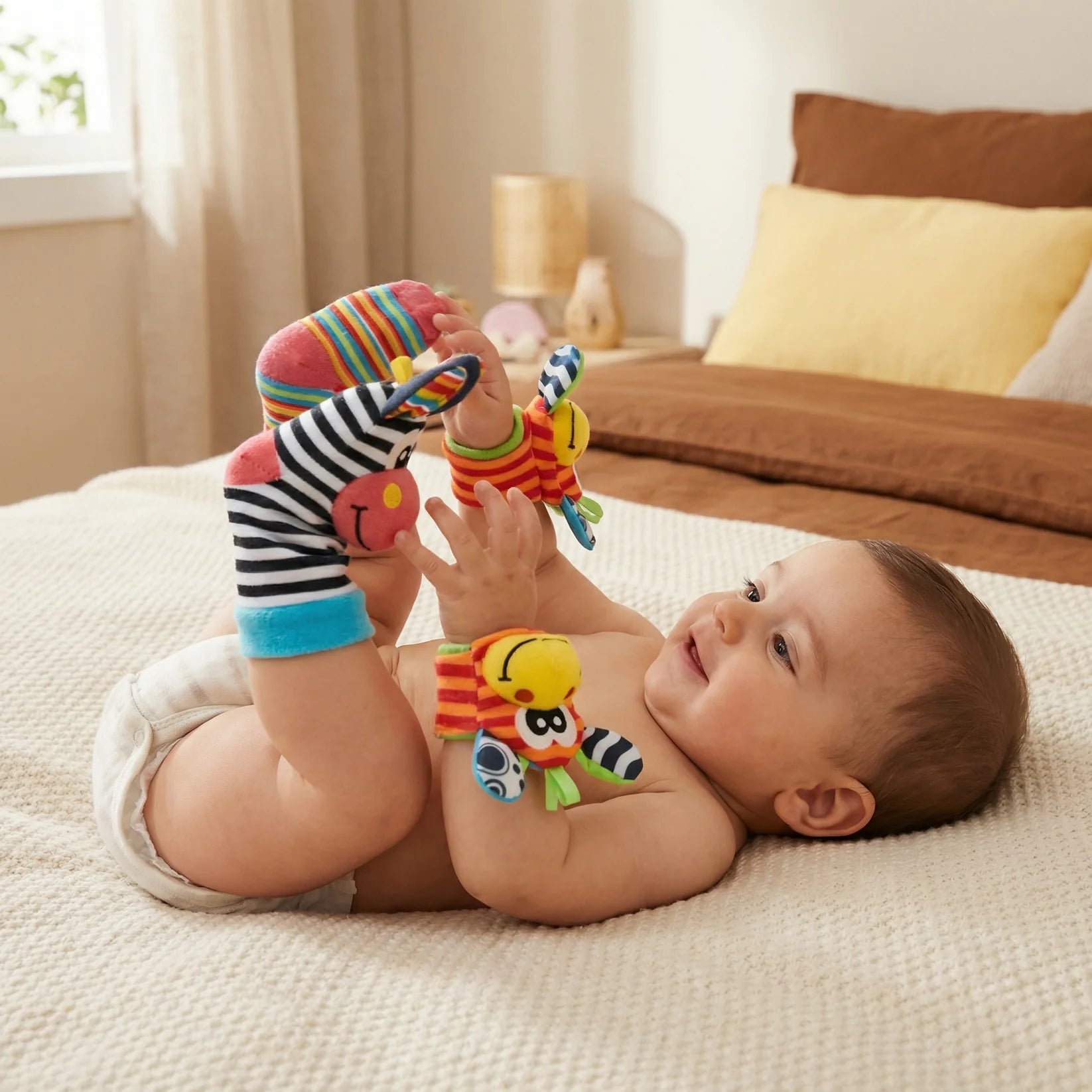 Baby Rattle Socks