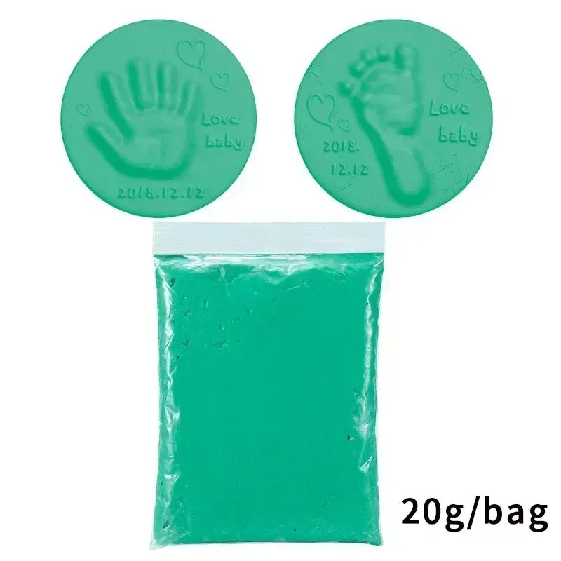 SoftSteps™ – Fluffy Baby Hand & Footprint Clay Kit