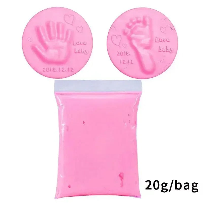 SoftSteps™ – Fluffy Baby Hand & Footprint Clay Kit