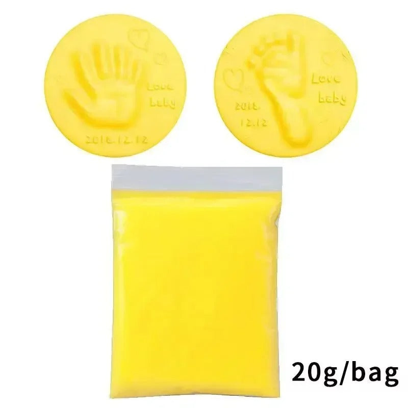 SoftSteps™ – Fluffy Baby Hand & Footprint Clay Kit