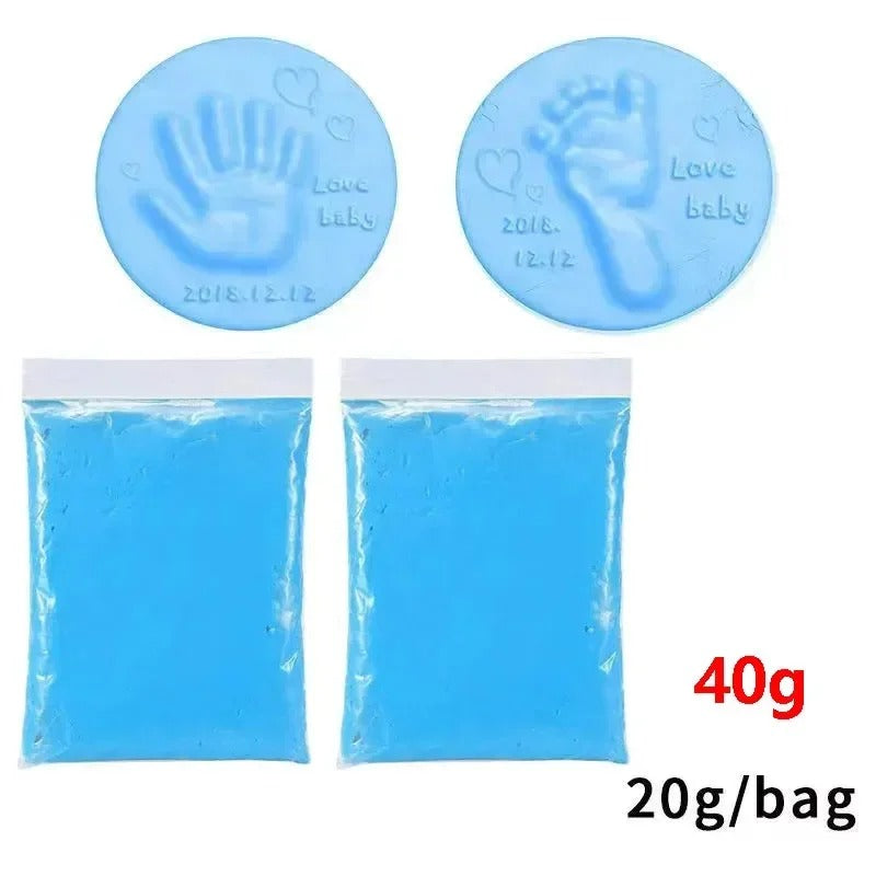 SoftSteps™ – Fluffy Baby Hand & Footprint Clay Kit