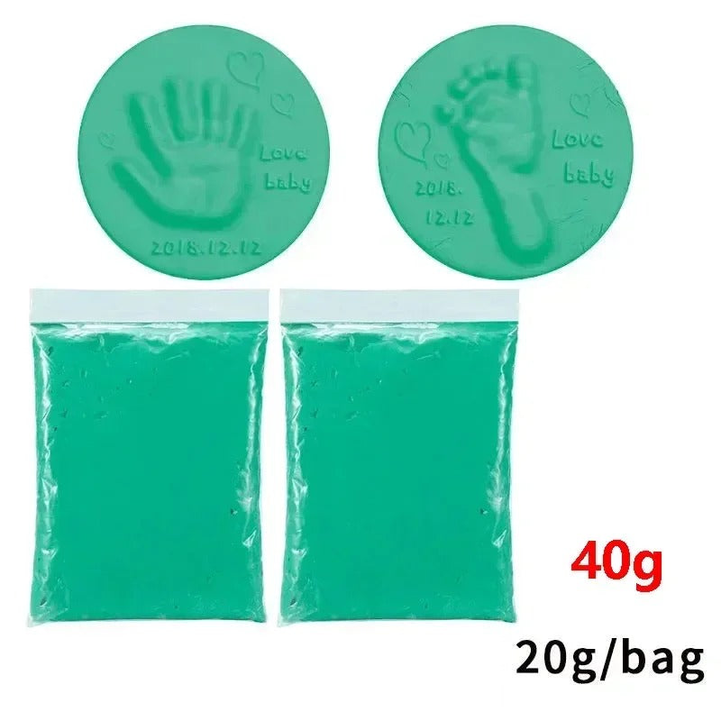 SoftSteps™ – Fluffy Baby Hand & Footprint Clay Kit