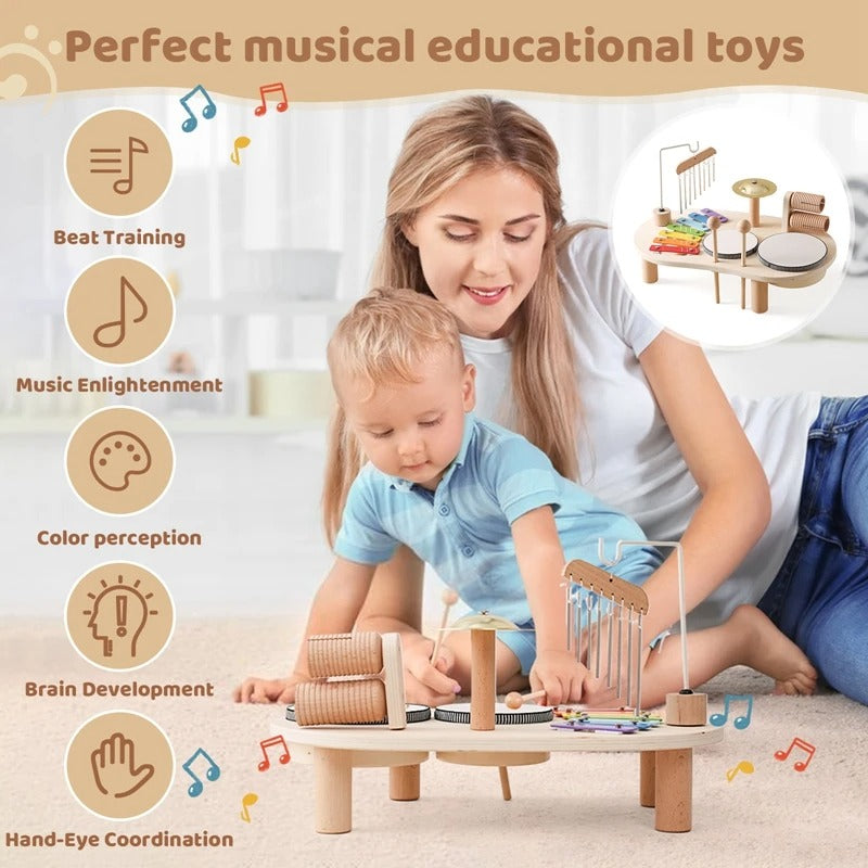 TinyTunes™ -Montessori Wooden Music Toy Set