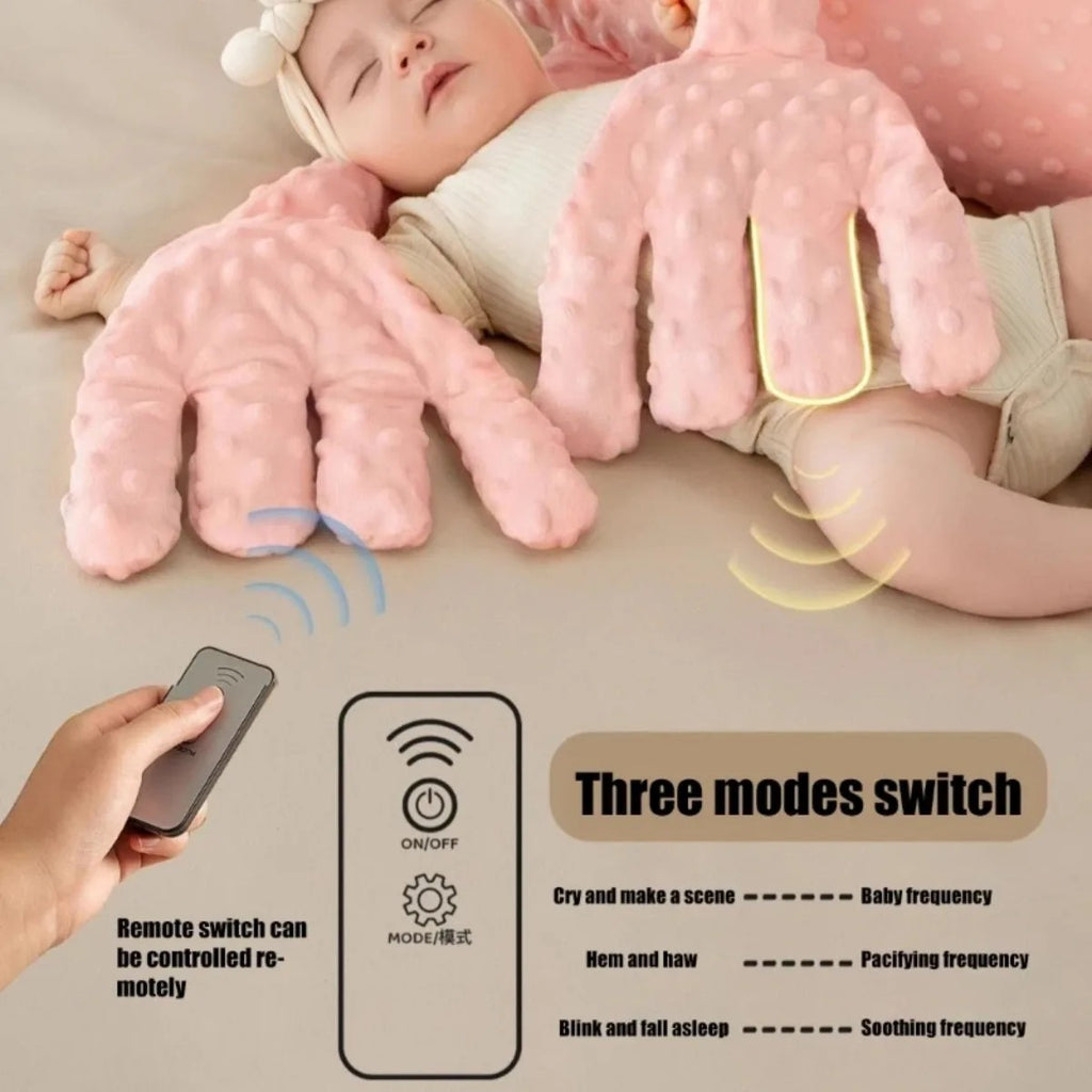 LullaBear™ – Soothing Plush Pillow with Gentle Patting