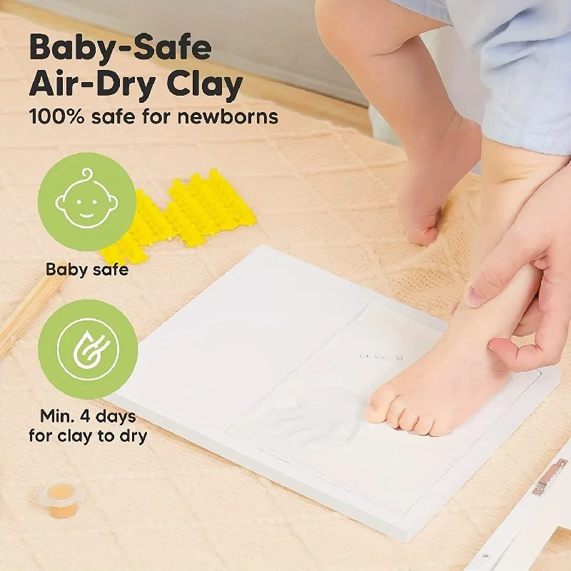 TinyPrints™ – Baby Hand & Footprint Clay Frame Kit