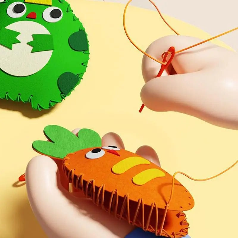 Crafty Critters™ – DIY Felt Animal Sewing Kit for Kids
