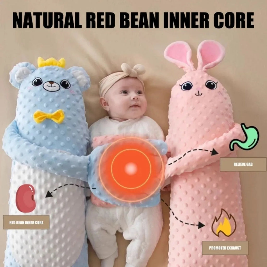 LullaBear™ – Soothing Plush Pillow with Gentle Patting