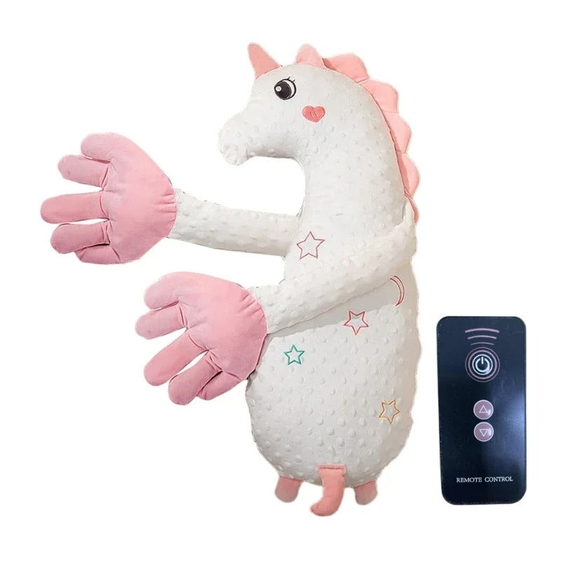 LullaBear™ – Soothing Plush Pillow with Gentle Patting