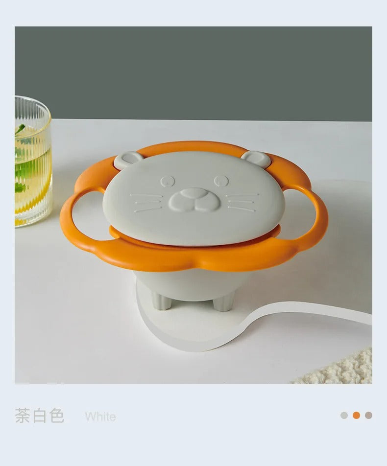 SpinSnack™ – 360° Spill-Proof Gyro Bowl for Kids
