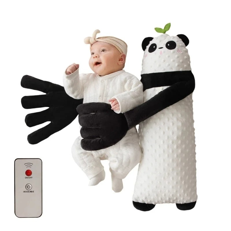 LullaBear™ – Soothing Plush Pillow with Gentle Patting