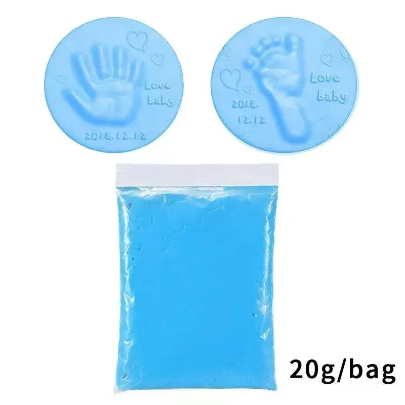 SoftSteps™ – Fluffy Baby Hand & Footprint Clay Kit