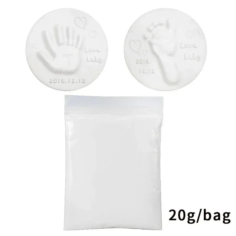 SoftSteps™ – Fluffy Baby Hand & Footprint Clay Kit