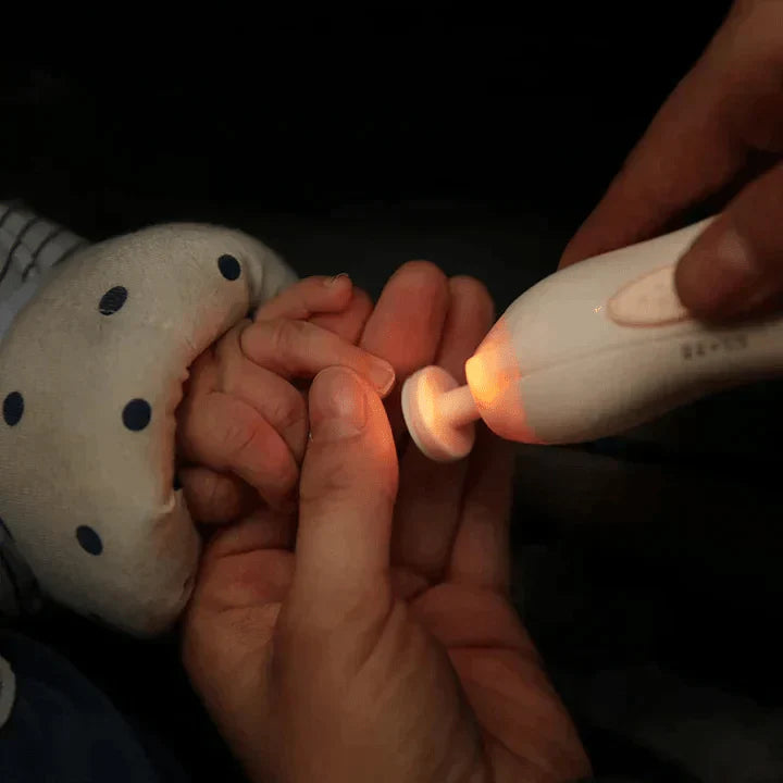Baby Electric Nail Trimmer Safe Grooming Tool for Infants